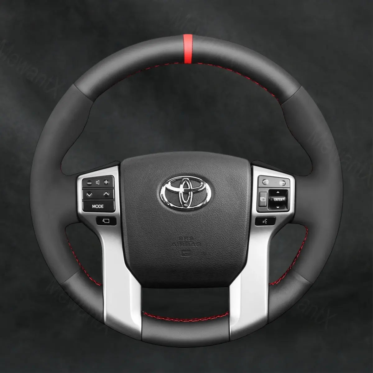 Steering Wheel Cover For Toyota Sequoia 2014 - 2020 - Mewantx