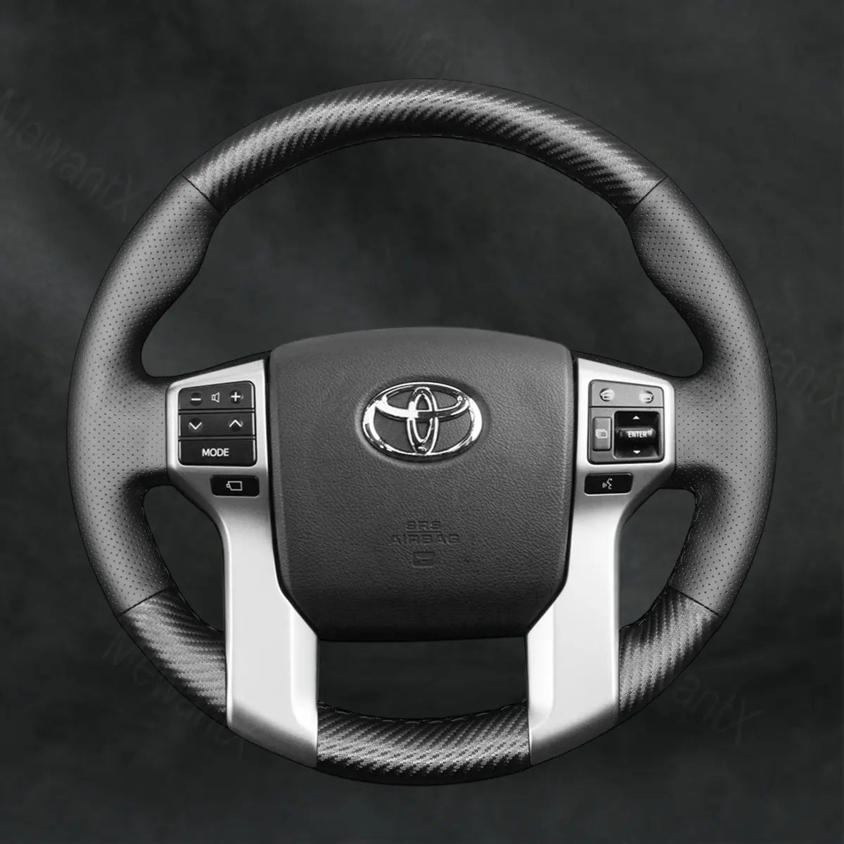 Steering Wheel Cover For Toyota Tundra 2014 - 2021 - Mewantx