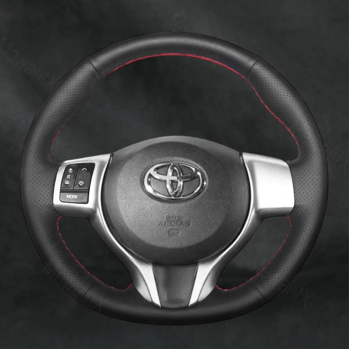 Steering Wheel Cover For Toyota Yaris Vitz 2011 - 2020 - Mewantx