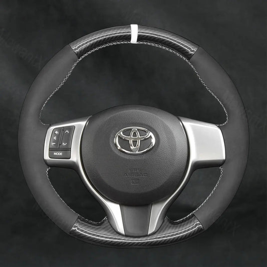 Steering Wheel Cover For Toyota Yaris Vitz 2011 - 2020 - Mewantx