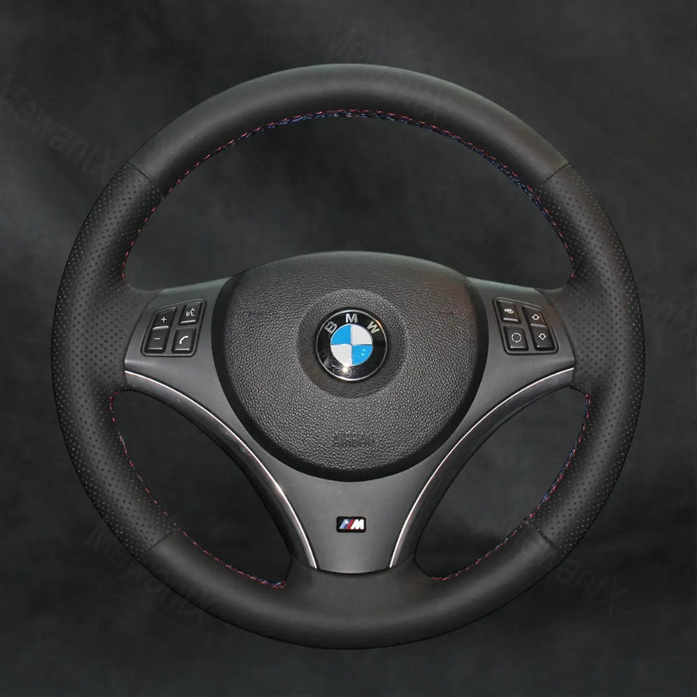 Steering Wheel Cover For BMW 1 Series E87 E81 E82 E88 2004 - 2013 - Mewantx