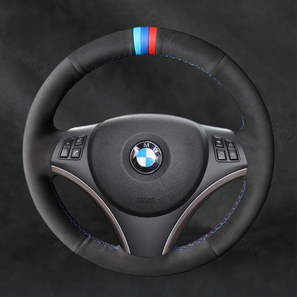 Steering Wheel Cover For BMW 1 Series E87 E81 E82 E88 2004 - 2013 - Mewantx
