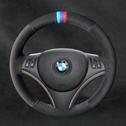 Steering Wheel Cover For BMW 1 Series E87 E81 E82 E88 2004 - 2013 - Mewantx