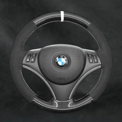Steering Wheel Cover For BMW 1 Series E87 E81 E82 E88 2004 - 2013 - Mewantx