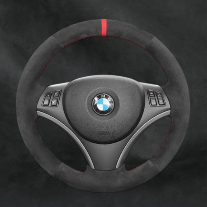 Steering Wheel Cover For BMW 1 Series E87 E81 E82 E88 2004 - 2013 - Mewantx