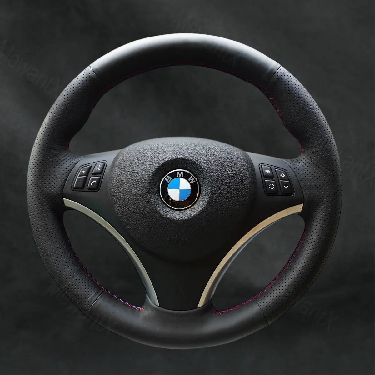 Steering Wheel Cover For BMW 1 Series E87 E81 E82 E88 2005 - 2013 - Mewantx