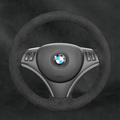 Steering Wheel Cover For BMW 1 Series E87 E81 E82 E88 2005 - 2013 - Mewantx