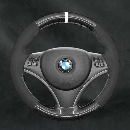 Steering Wheel Cover For BMW 1 Series E87 E81 E82 E88 2005 - 2013 - Mewantx