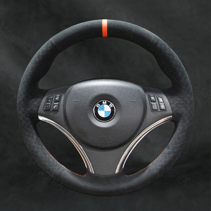 Steering Wheel Cover For BMW 1 Series E87 E81 E82 E88 2005 - 2013 - Mewantx