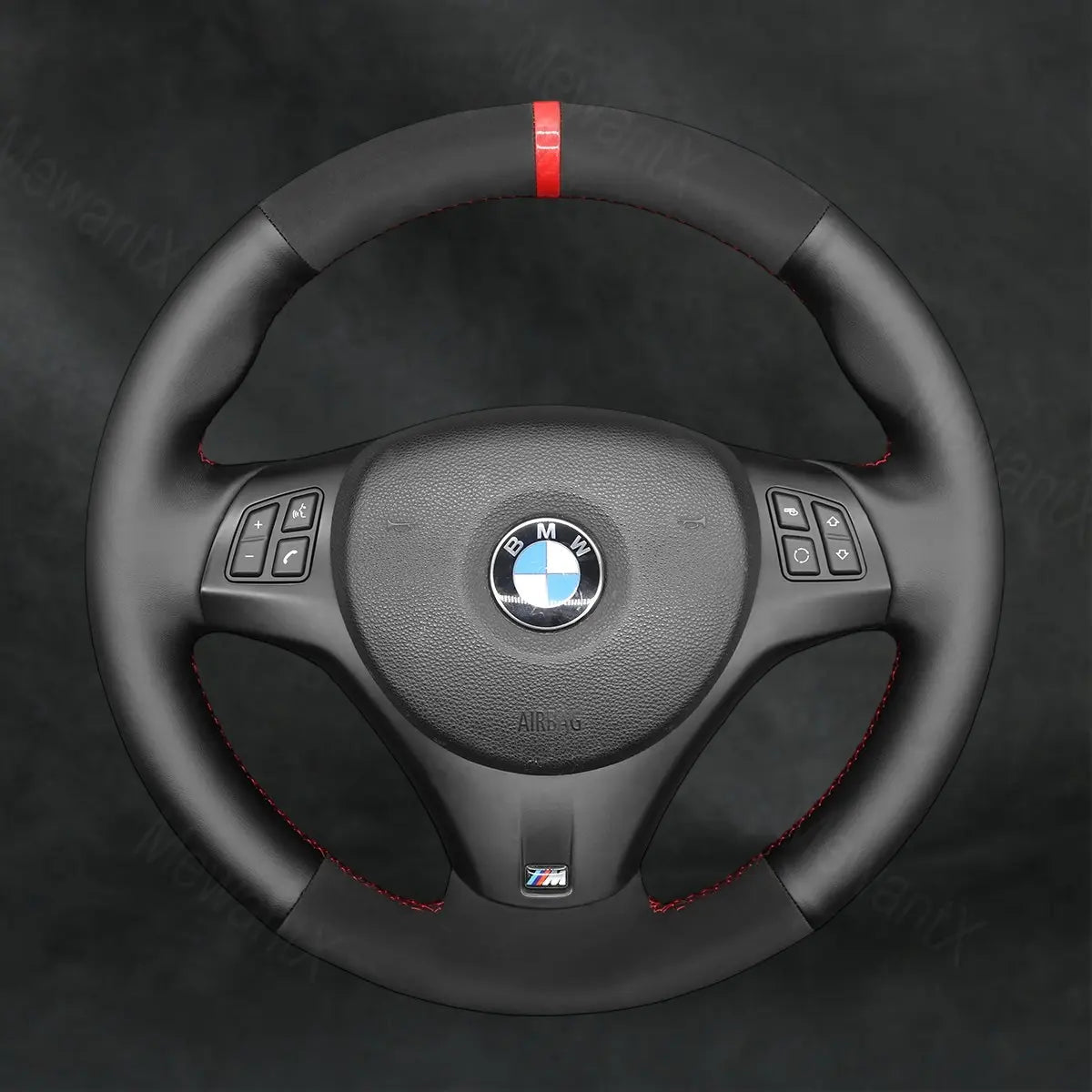 Steering Wheel Cover For BMW 1 Series E87 E81 E82 E88 M E82 2005 - 2013 - Mewantx