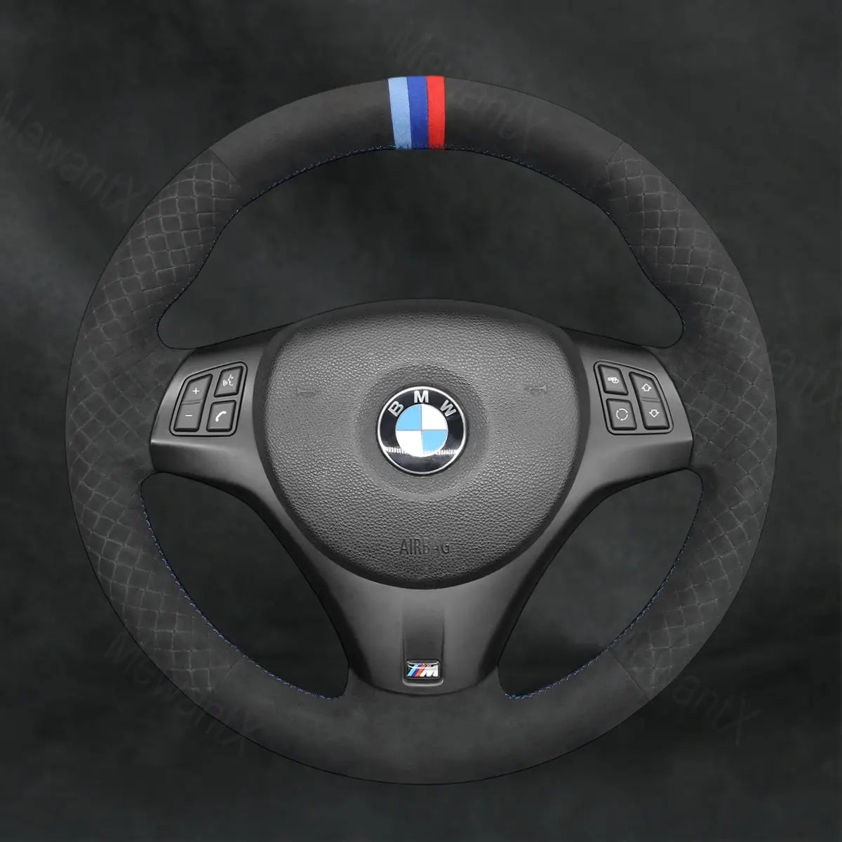 Steering Wheel Cover For BMW 1 Series E87 E81 E82 E88 M E82 2005 - 2013 - Mewantx