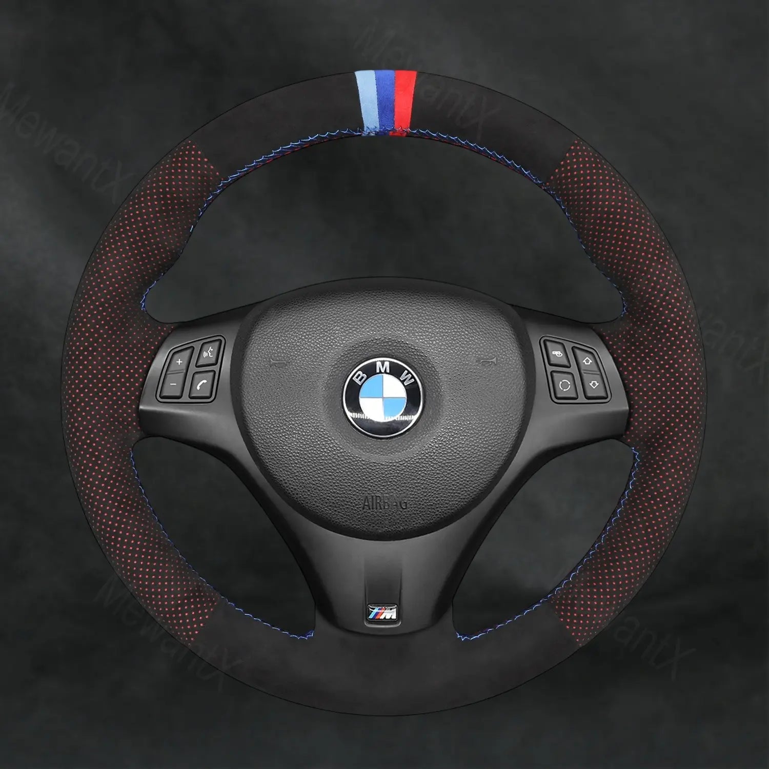 Steering Wheel Cover For BMW 1 Series E87 E81 E82 E88 M E82 2005 - 2013 - Mewantx