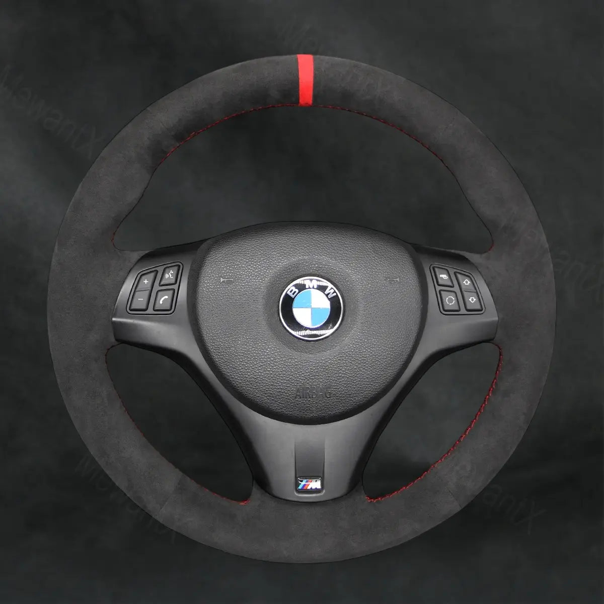 Steering Wheel Cover For BMW 1 Series E87 E81 E82 E88 M E82 2005 - 2013 - Mewantx