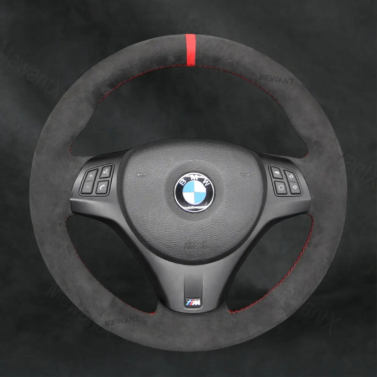 Steering Wheel Cover For BMW 1 Series E87 E81 E82 E88 M E82 2005 - 2013 - Mewantx