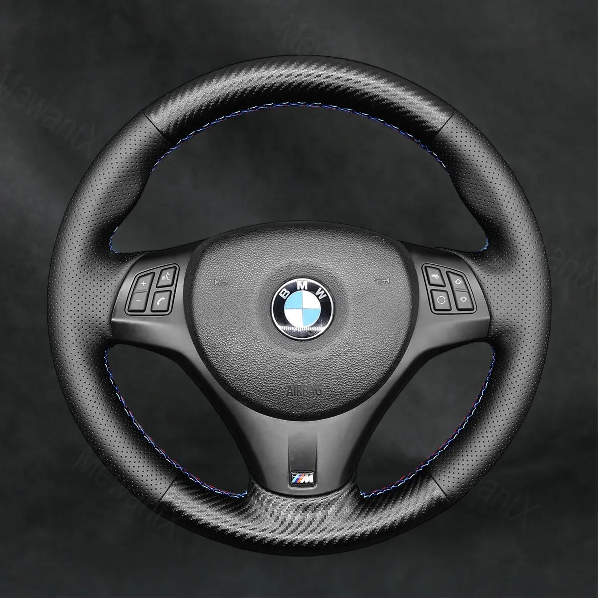 Steering Wheel Cover For BMW 1 Series E87 E81 E82 E88 M E82 2005 - 2013 - Mewantx