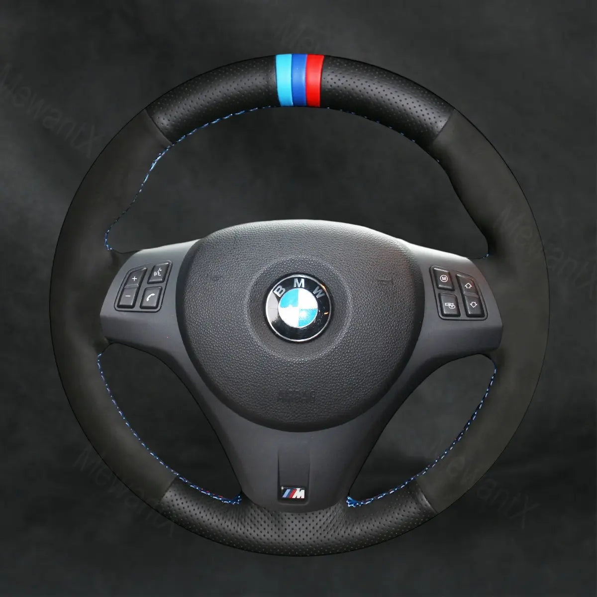 Steering Wheel Cover For BMW 1 Series E87 E81 E82 E88 M E82 2005 - 2013 - Mewantx