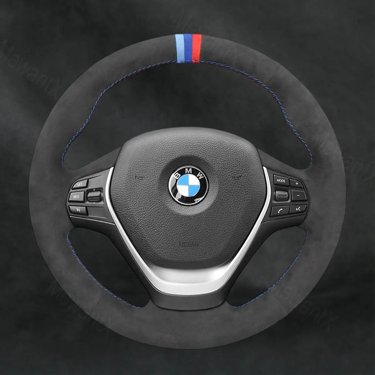 Steering Wheel Cover For BMW 1 Series F20 F21 M Sport 2011 - 2019 - Mewantx