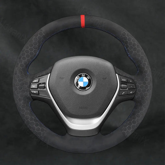 Steering Wheel Cover For BMW 1 Series F20 F21 M Sport 2011 - 2019 - Mewantx