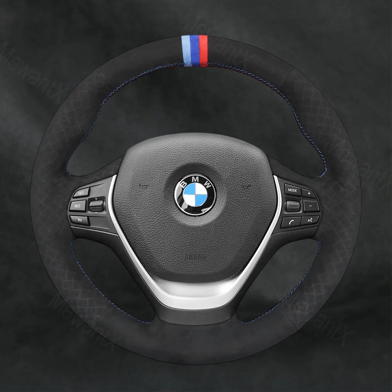 Steering Wheel Cover For BMW 1 Series F20 F21 M Sport 2011 - 2019 - Mewantx