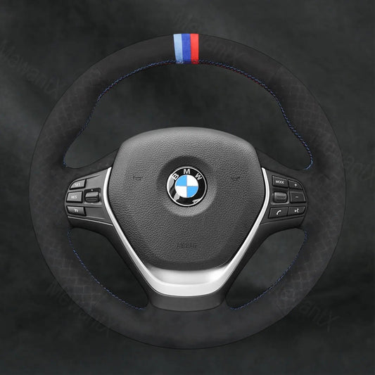 Steering Wheel Cover For BMW 1 Series F20 F21 M Sport 2011 - 2019 - Mewantx