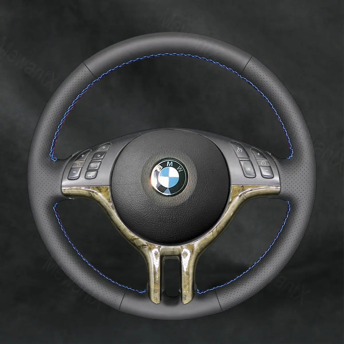 Steering Wheel Cover For BMW 3 Series E46 E46/5 E46 2000 - 2006 - Mewantx