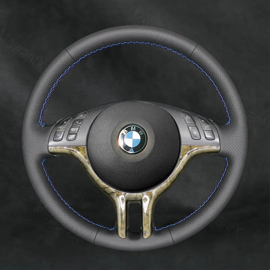 Steering Wheel Cover For BMW 3 Series E46 E46/5 E46 2000 - 2006 - Mewantx