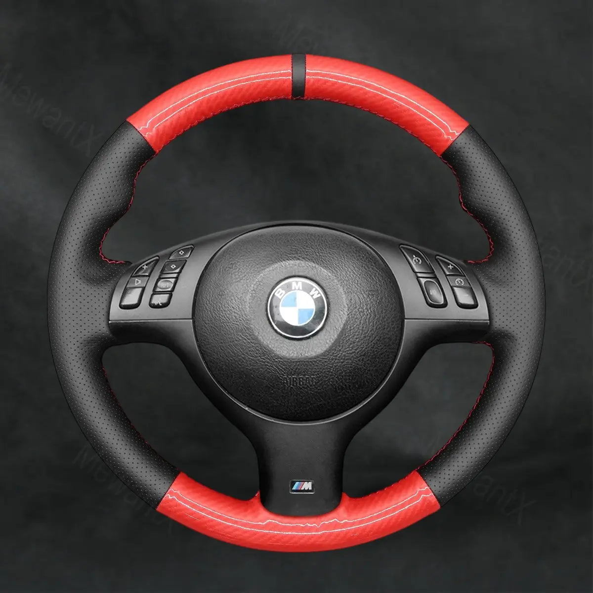Steering Wheel Cover For BMW 3 Series E46 E46/5 M3 E46 2000 - 2006 - Mewantx