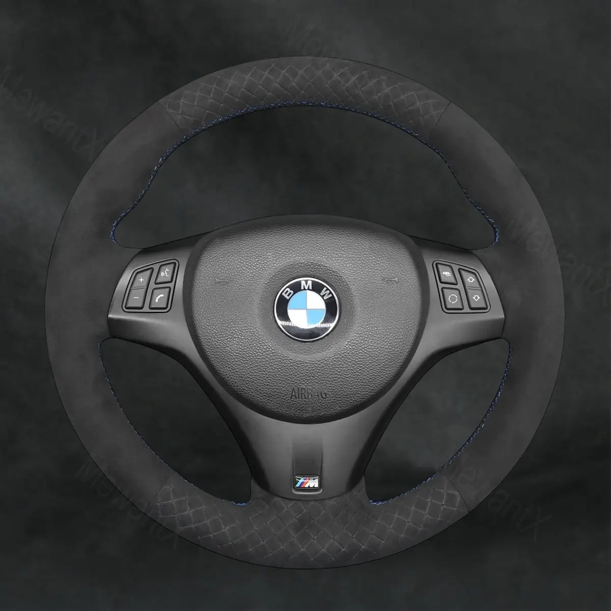 Steering Wheel Cover For BMW 3 Series E90 E91 E92 E93 2005 - 2013 - Mewantx