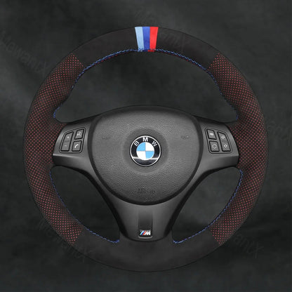 Steering Wheel Cover For BMW 3 Series E90 E91 E92 E93 2005 - 2013 - Mewantx