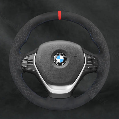 Steering Wheel Cover For BMW 3 Series F30 F31 F34 GT Gran Turismo 2012 - 2019 - Mewantx