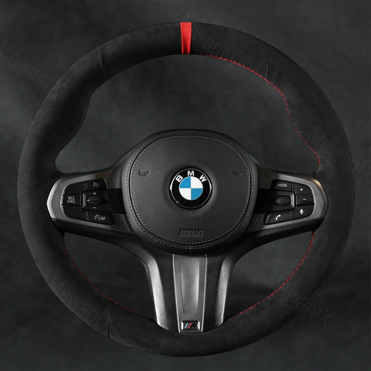 Steering Wheel Cover For BMW 4 Series G22 Coupe G23 Convertible G26 Gran Coupe 2020 - 2025 - Mewantx