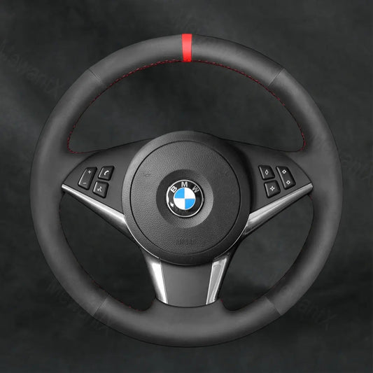 Steering Wheel Cover For BMW 5 Series E60 E61 2003 - 2009 - Mewantx
