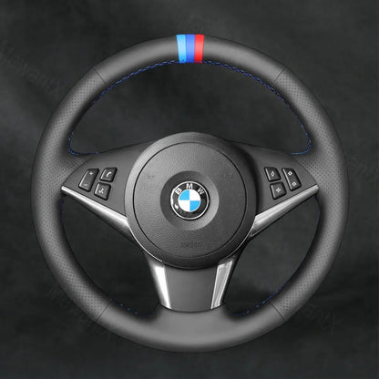 Steering Wheel Cover For BMW 5 Series E60 E61 2003 - 2009 - Mewantx