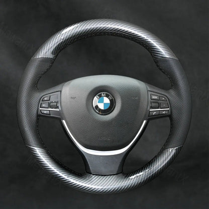 Steering Wheel Cover For BMW 7 Series F01 F02 2008 - 2015 - Mewantx