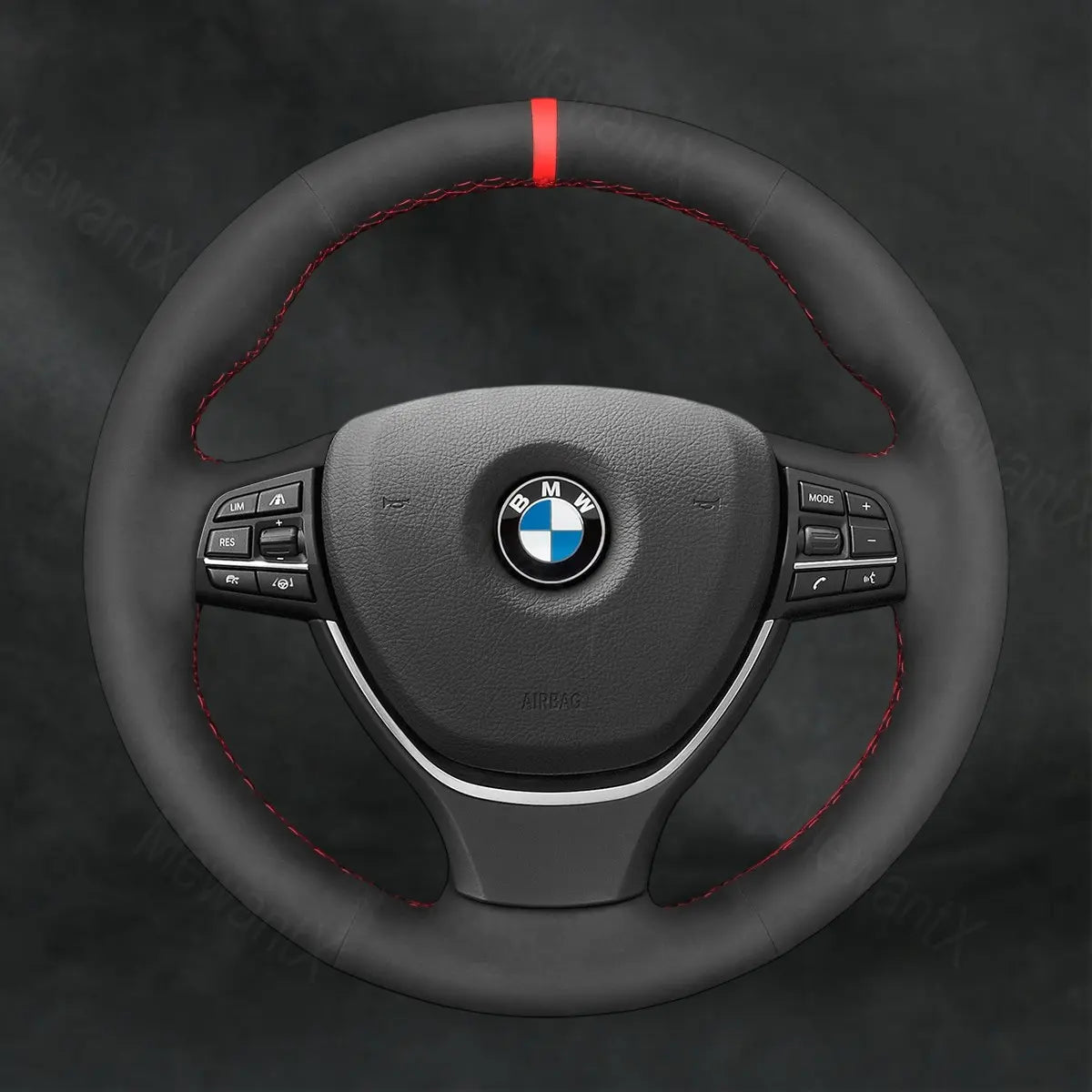 Steering Wheel Cover For BMW 7 Series F01 F02 2008 - 2015 - Mewantx