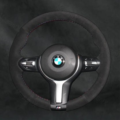 Steering Wheel Cover For BMW 5 Series F10 F11 F07 GT Gran Turismo 2013 - 2017 - Mewantx