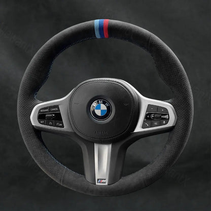 Steering Wheel Cover For BMW 5 Series G30 G31 i5 G60 G61 2017 - 2025 - Mewantx