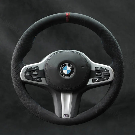 Steering Wheel Cover For BMW 5 Series G30 G31 i5 G60 G61 2017 - 2025 - Mewantx