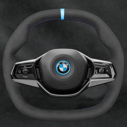 Steering Wheel Cover For BMW 5 Series G60 G61 i5 G60 G61 2023 - 2025 - Mewantx