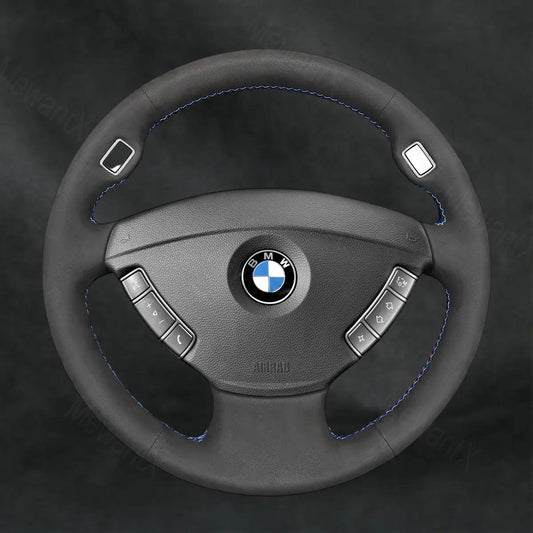 Steering Wheel Cover For BMW 7 Series E65 E66 2001 - 2008 - Mewantx