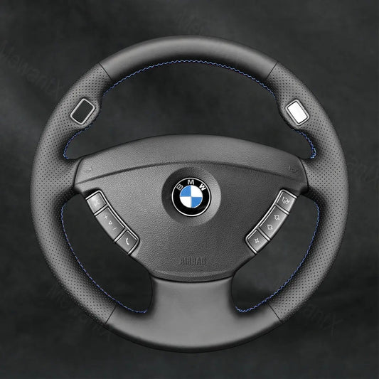 Steering Wheel Cover For BMW 7 Series E65 E66 2001 - 2008 - Mewantx