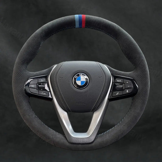 Steering Wheel Cover For BMW 8 Series G14 Convertible G15 Coupe G16 Gran Coupe 2019 - 2025 - Mewantx