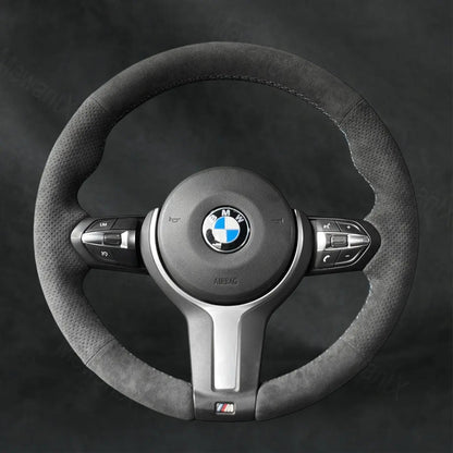 Steering Wheel Cover For BMW M Sport 1 Series F20 F21 Hatchback M135i M140i 2014 - 2019 - Mewantx