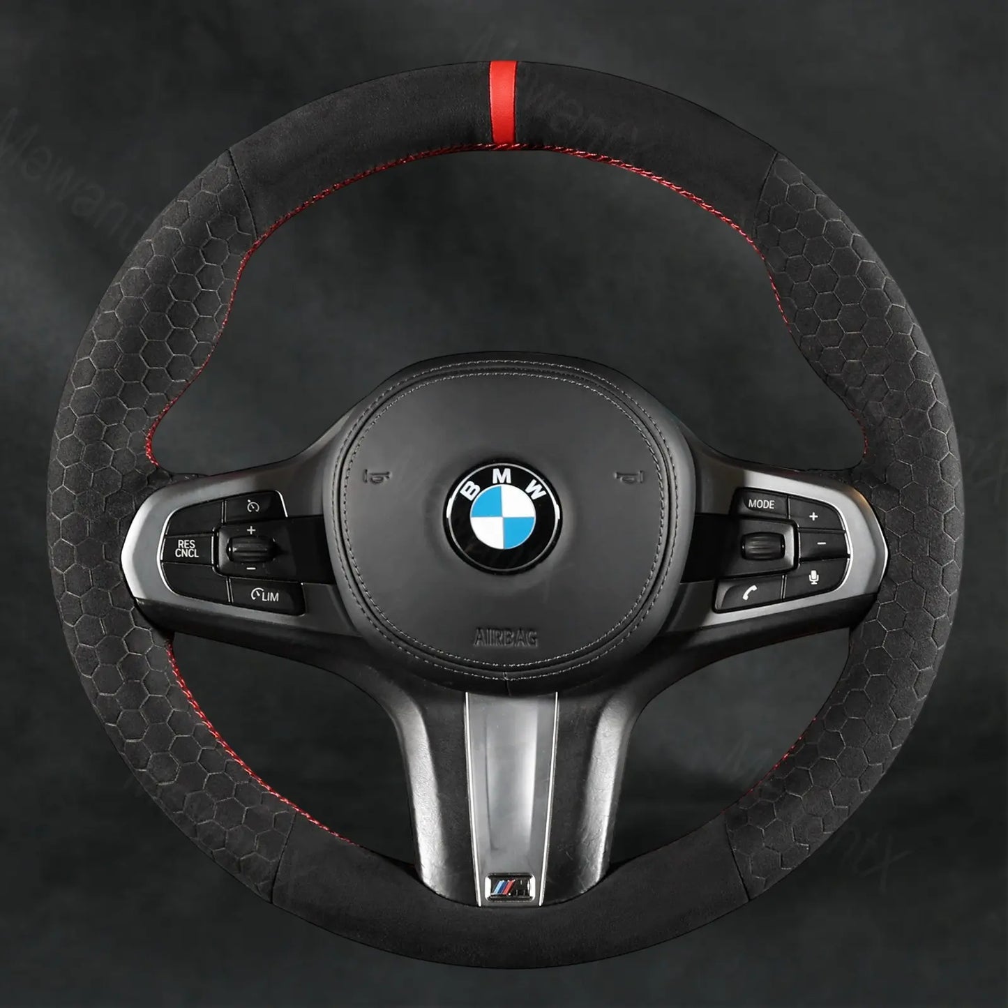 Steering Wheel Cover For BMW M Sport 2 Series F44 Gran Coupe G42 Coupe 2022 - 2025 - Mewantx