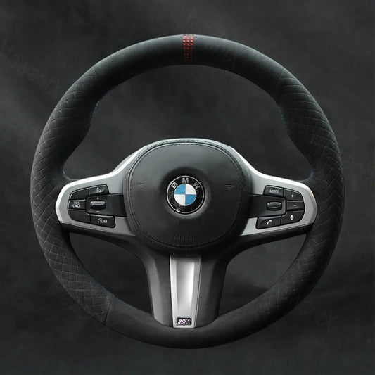 Steering Wheel Cover For BMW M Sport 2 Series F44 Gran Coupe G42 Coupe 2022 - 2025 - Mewantx