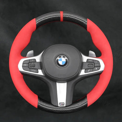 Steering Wheel Cover For BMW M Sport 3 Series G20 G21 Alpina B3 2019 - 2025 - Mewantx