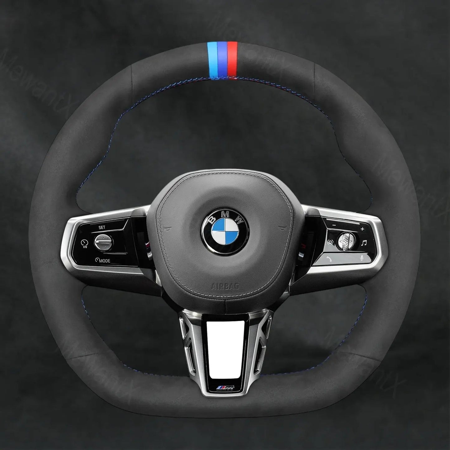 Steering Wheel Cover For BMW M Sport 5 Series G60 G61 2023 - 2025 - Mewantx