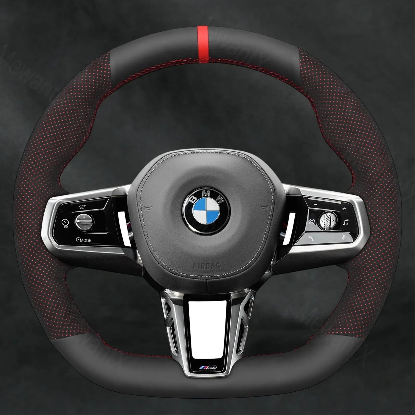 Steering Wheel Cover For BMW M Sport 5 Series G60 G61 2023 - 2025 - Mewantx