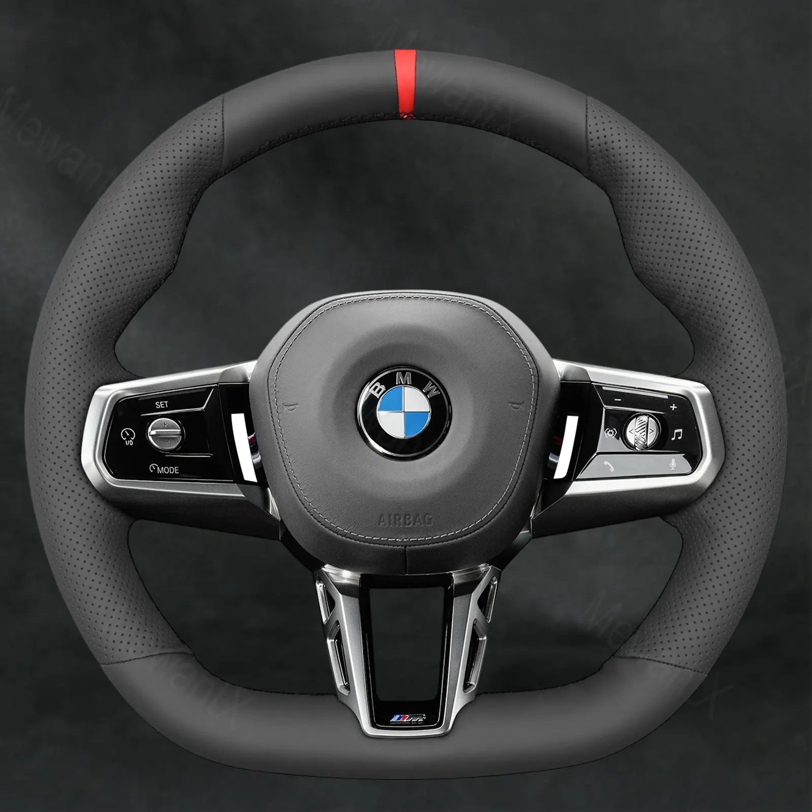 Steering Wheel Cover For BMW M Sport 5 Series G60 G61 2023 - 2025 - Mewantx