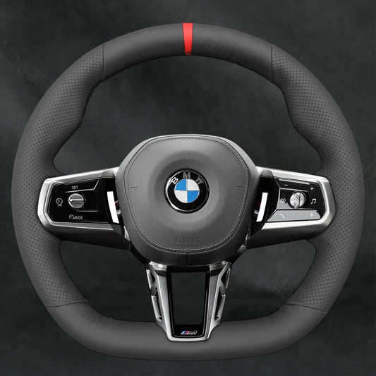 Steering Wheel Cover For BMW M Sport 5 Series G60 G61 2023 - 2025 - Mewantx
